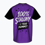 100% SZALONY Męski T-Shirt Sportowy - obrazek 2
