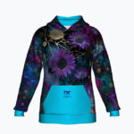 ULTRAVIOLET PETROL AURA Bluza Damska Oversize