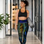 ABSTRACT ELECTRIC ANIMAL Legginsy - obrazek 5