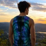 ACID SHIBORI ORBIT Męski Tank Top Sportowy - obrazek 7