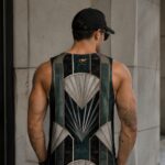ART DECO SHELL Męski Tank Top Sportowy - obrazek 4