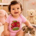 BERRY LITTLE REBEL Niemowlęce body z krótkim rękawem - obrazek 6