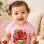 BERRY LITTLE REBEL Niemowlęce body z krótkim rękawem - obrazek 7