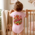 BERRY LITTLE REBEL Niemowlęce body z krótkim rękawem - obrazek 8