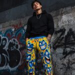 BLUE CHAOS CREW Spodnie Dresowe Męskie - obrazek 3