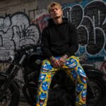 BLUE CHAOS CREW Spodnie Dresowe Męskie - obrazek 5
