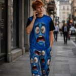 BLUE PANIC CREW Spodnie Dresowe Męskie - obrazek 3