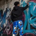 BLUE PANIC CREW Spodnie Dresowe Męskie - obrazek 7