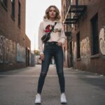 BOSSY DOLL Damska Crop Hoodie - obrazek 6