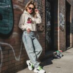 BOSSY DOLL Damska Crop Hoodie - obrazek 3