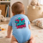 CUDDLE MONSTER Niemowlęce body z krótkim rękawem - obrazek 5