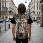 DRAWN WRONG. FELT RIGHT Męski T-Shirt Sportowy - obrazek 7