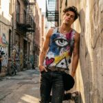DRAWN WRONG. FELT RIGHT Męski Tank Top Sportowy - obrazek 3