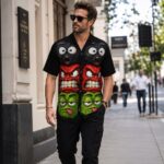 EMOCJONALNY CHAOS Hawajska Koszula męska - obrazek 3