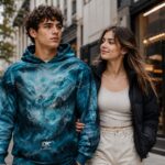 FROSTED TEAL FUTURE Bluza Unisex Oversize - obrazek 8
