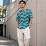 FROSTED TEAL FUTURE Męski T-Shirt Sportowy - obrazek 3