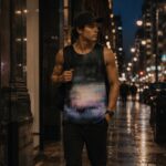 FUZZY SIGNAL STATIC Męski Tank Top Sportowy - obrazek 3