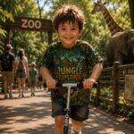 JUNGLE EXPLORER CREW Chłopięca Koszulka Sportowa - obrazek 6