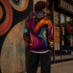 LIQUID 70s PSYCHEDELIA Bluza Unisex Oversize - obrazek 6