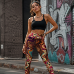 LIQUID 70s PSYCHEDELIA Legginsy - obrazek 7