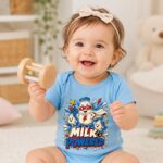 MILK POWERED Niemowlęce body z krótkim rękawem - obrazek 5