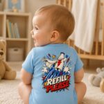 MILK POWERED Niemowlęce body z krótkim rękawem - obrazek 6