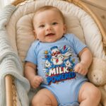 MILK POWERED Niemowlęce body z krótkim rękawem - obrazek 7