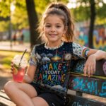 WEATHER FACTORY Dziewczęca Koszulka Sportowa - obrazek 6