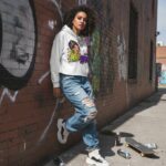 NEON GOSSIP Damska Crop Hoodie - obrazek 8