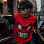 NIE DRAŻNIJ MNIE Męski T-Shirt Sportowy - obrazek 5