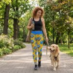 NIEBIESKIE ŚWIRY Legginsy - obrazek 5