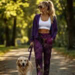 PLUM NOIR ALCHEMY Damskie Spodnie Dresowe - obrazek 7