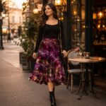 PLUM NOIR ALCHEMY Spódnica - obrazek 7