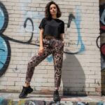 POLKA PUNK ROMANCE Damskie Spodnie Dresowe - obrazek 7