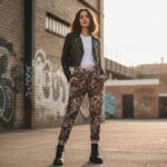 POLKA PUNK ROMANCE Damskie Spodnie Dresowe - obrazek 8