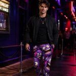 PURPLE PANIC CREW Spodnie Dresowe Męskie - obrazek 3