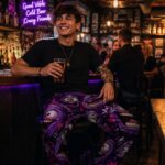 PURPLE PANIC CREW Spodnie Dresowe Męskie - obrazek 6
