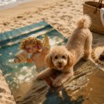 SEASIDE CHERUB Ręcznik Plażowy - obrazek 7