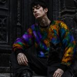 STAINED GLASS BOTANICAL Bluza Unisex - obrazek 4