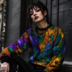 STAINED GLASS BOTANICAL Bluza Unisex - obrazek 5