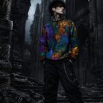 STAINED GLASS BOTANICAL Bluza Unisex - obrazek 6