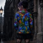 STAINED GLASS BOTANICAL Bluza Unisex Oversize - obrazek 5