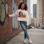 SUGAR CRASH Damska Crop Hoodie - obrazek 5