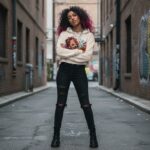 SUGAR CRASH Damska Crop Hoodie - obrazek 6