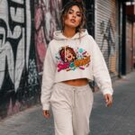 SUGAR CRASH Damska Crop Hoodie - obrazek 3