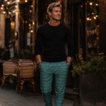 TEAL VENOM Spodnie Dresowe Męskie - obrazek 3