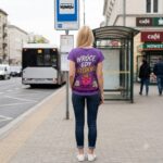 TO NIE FOCH Koszulka damska typu butterfly - obrazek 7