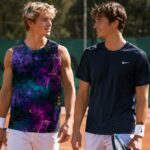 ULTRAVIOLET PETROL AURA  Męski Tank Top Sportowy - obrazek 4