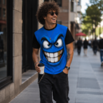 UŚMIECHNIJ SIĘ Męski T-Shirt Sportowy - obrazek 4