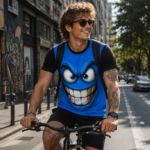 UŚMIECHNIJ SIĘ Męski T-Shirt Sportowy - obrazek 5